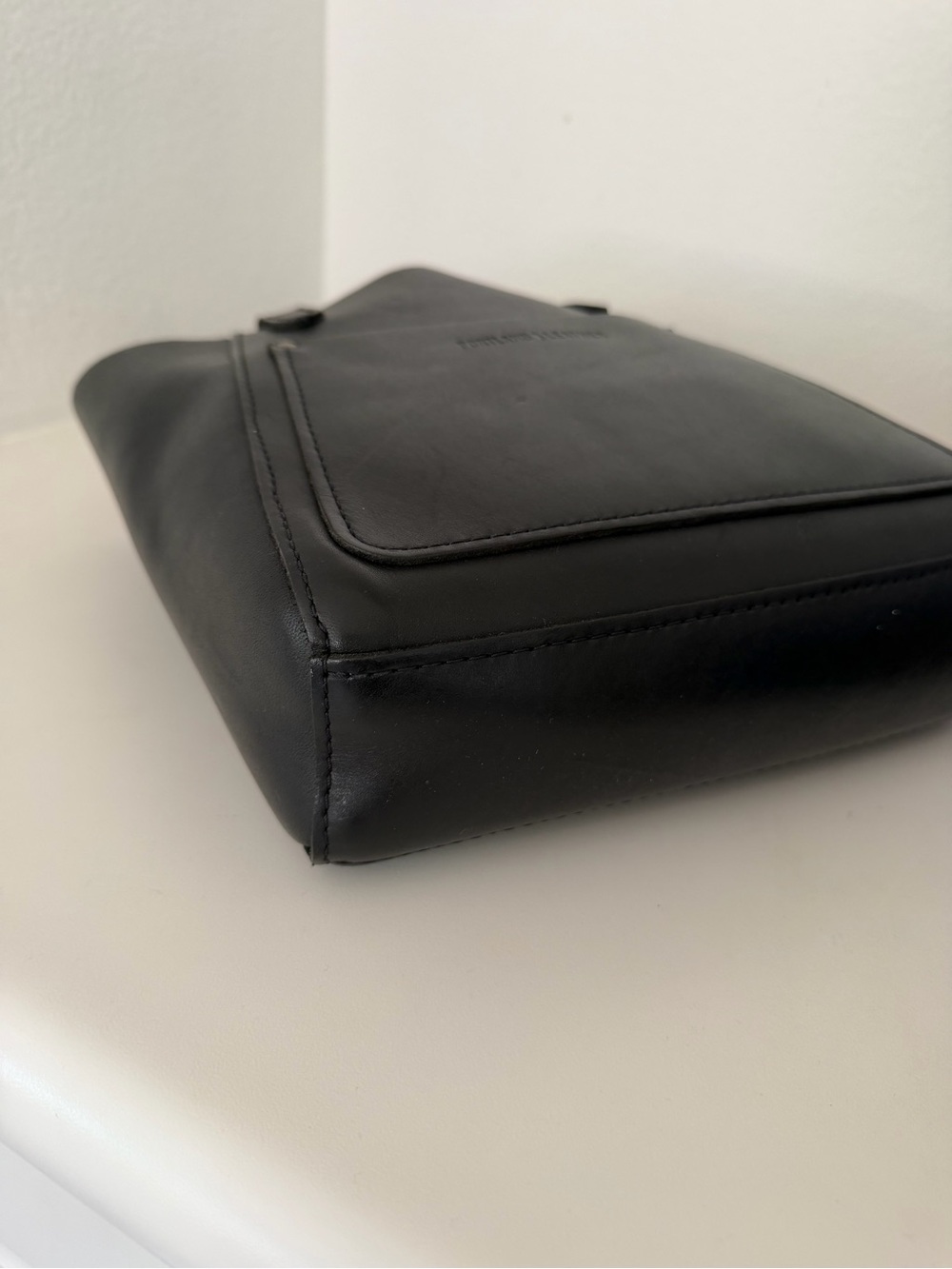 Portland Leather Goods Black Small Juliette Tote Bag - Picture 7 of 12